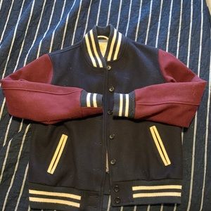 J crew women’a vintage varsity jacket